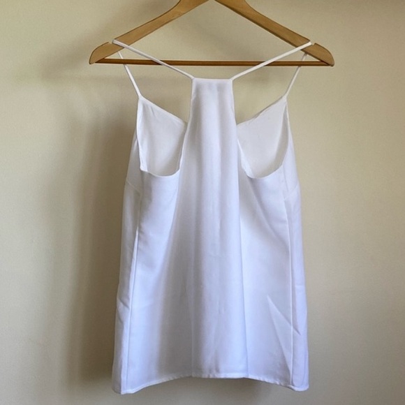 BANANA REPUBLIC White Office Tank Top Blouse - Picture 2 of 4